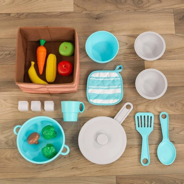 Детская кухня KidKraft со светом и звуком Harvest, 10065 - Фото 11 Детская кухня KidKraft со светом и звуком Harvest, 10065 - изображение 11
