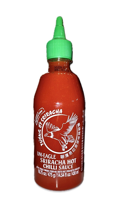 Соус шрірача гострий чілі UNI-EAGLE Sriracha 475г/430мл – купити в ...
