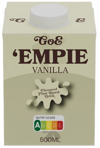 Напій із насіння конопель Healthfullicious'ly Empie Vegan Milk Ваніль 500 мл (5065005301755) - зображення 1