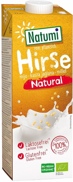 Пшоняний напій Natumi Organic Millet Drink Natural 1 л (4038375025287) - зображення 2