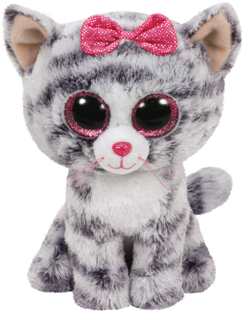 Maskotka TY Beanie Boo's Kitty Kiki 50 cm (8421368389) - obraz 1