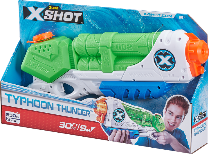 Wyrzutnia wodna Zuru X-Shot Warfare Medium Typhoon Thunder (193052047281) - obraz 6