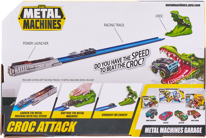 Zestaw do gry z torami Metal Machines Crocodile (845218026264) - obraz 7