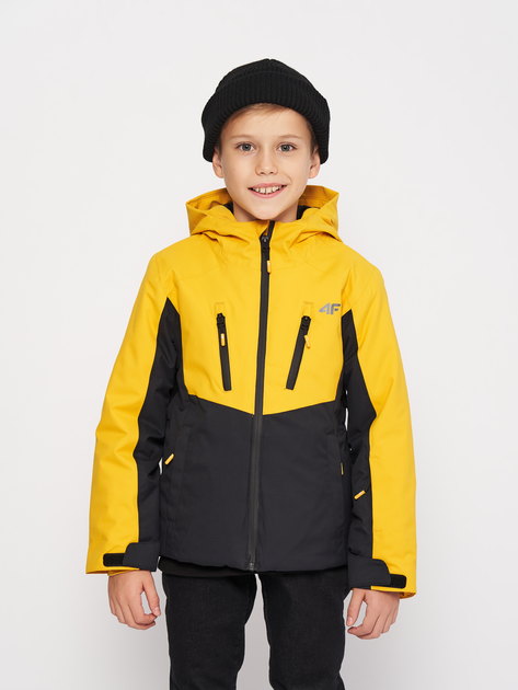 Акція на Підліткова демісезонна куртка для хлопчика 4F 4FJAW23TTJAM300-71S 164 см від Rozetka