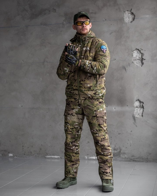 Тактический зимний теплый военный костюм Level 7 ( Куртка + Штаны ), Камуфляж: Мультикам, Размер: M - изображение 1