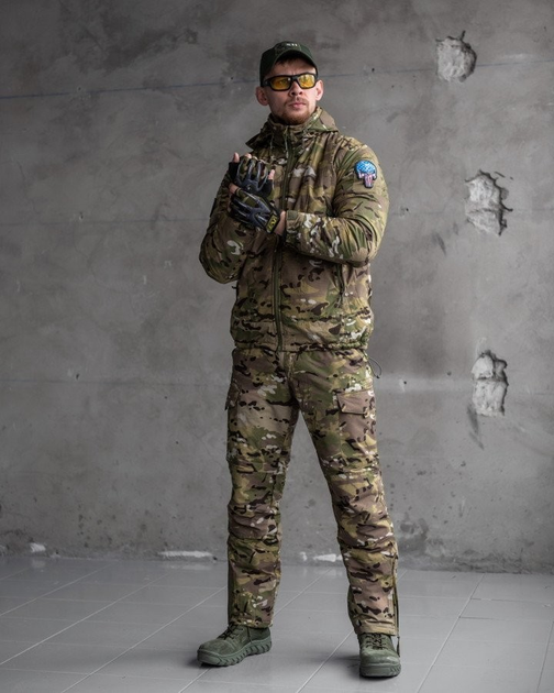 Тактичний зимовий теплий військовий костюм Level 7 ( Куртка + Штани ), Камуфляж: Мультикам, Розмір: XXXL - зображення 1
