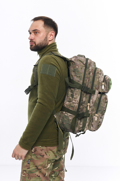 Тактический рюкзак Accord зеленый камуфляж - изображение 2