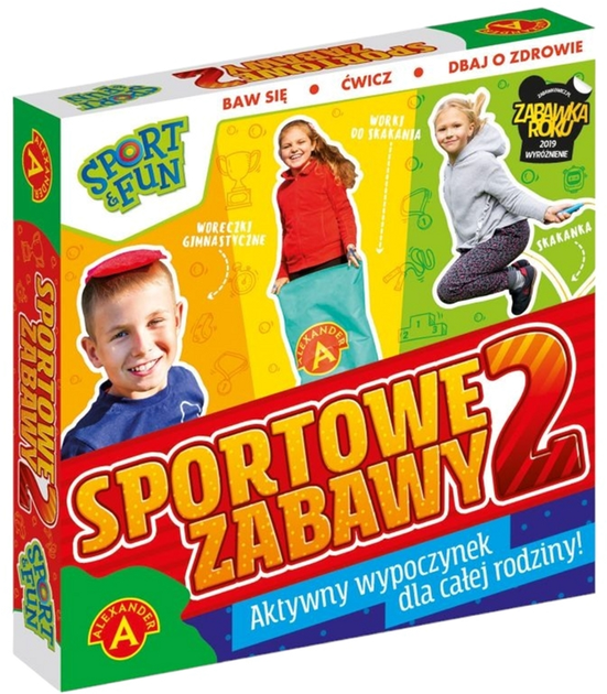 Настільна гра Alexander Sport&Fun: Спортивні розваги 2 (5906018024036) - зображення 1