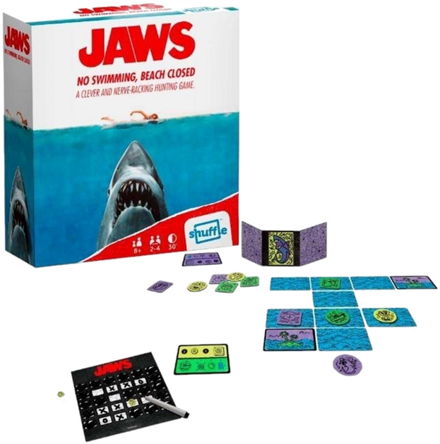 Gra planszowa Cartamundi Jaws Szczeki (5411068861154) - obraz 3