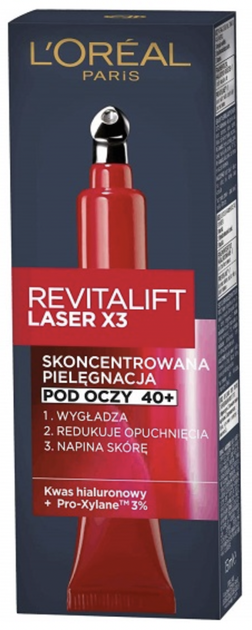 Krem pod oczy L'Oreal Revitalift Laser X3 Anti-age 15 ml (3600522252078 / 3600523436101) - obraz 1