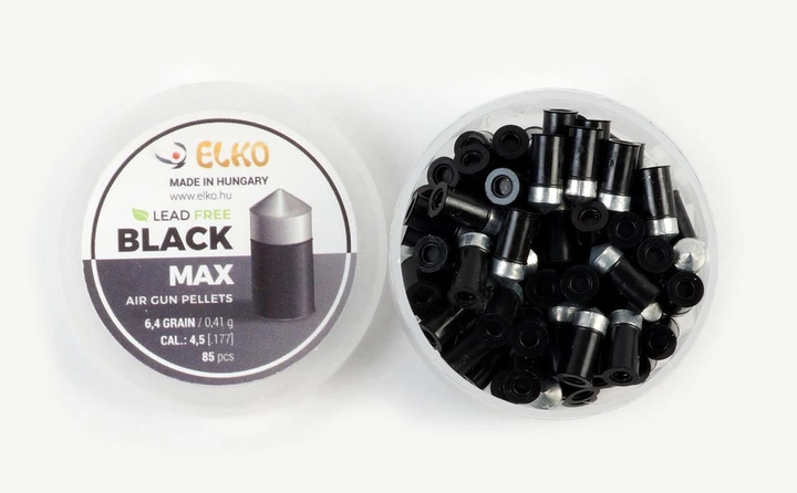 Пули Elko Black Max (0.41г, 85шт) - изображение 2