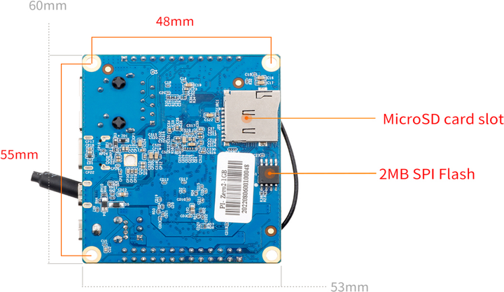 Миникомпьютер Orange Pi Zero2 (RD057) - изображение 4
