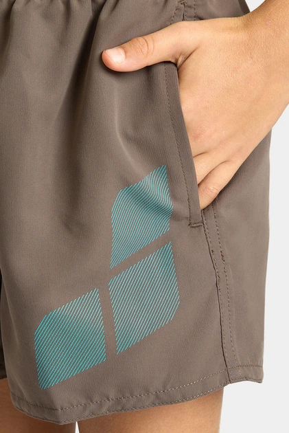 Шорты для плавания Arena BEACH SHORT LOGO R темно-оливковый Дети 128 см - Фото 3 Шорты для плавания Arena BEACH SHORT LOGO R темно-оливковый Дети 128 см - изображение 3