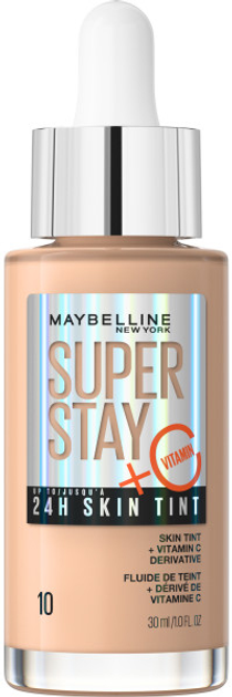 Podkład rozświetlający Maybelline Super Stay 24H z witaminą C 10 długotrwały 30 ml (3600531672379) - obraz 1