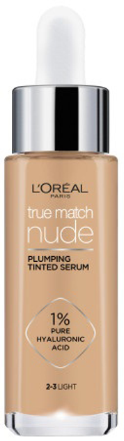 Сироватка-тональний засіб L'Oreal Paris Paris True Match Nude 2-3 light 30 мл (3600523989904) - зображення 1