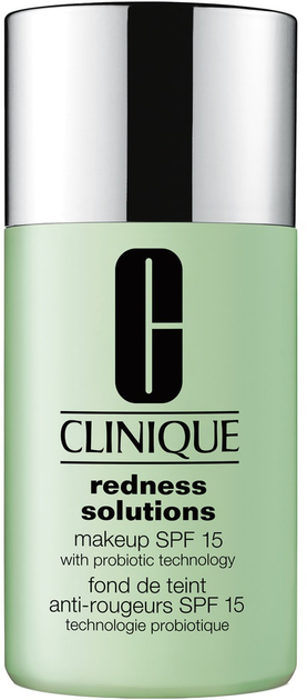 Podkład Clinique Redness Solutions Makeup SPF15 06 Calming Vanilla maskujący widoczność zaczerwienień 30 ml (20714419165) - obraz 1