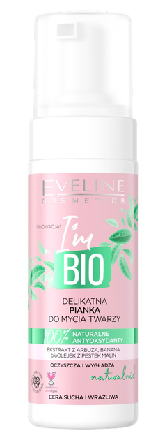 Pianka do mycia twarzy Eveline Cosmetics I'm Bio 150 ml (5903416018728) - obraz 1