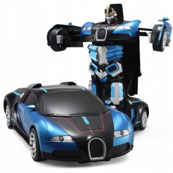 Машинка трансформер Bugatti на радіокеруванні перетворюється на робота 1-18 - зображення 2