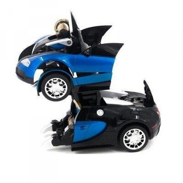 Машинка трансформер Bugatti на радіокеруванні перетворюється на робота 1-18 - зображення 4
