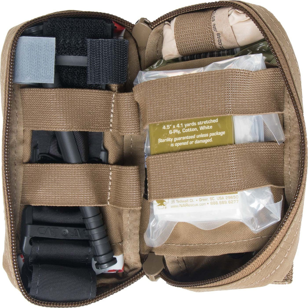Аптечка індивідуальна NAR "M-FAK Basic Mini First Aid Kit" 80-0495 (2000980615025) - зображення 1