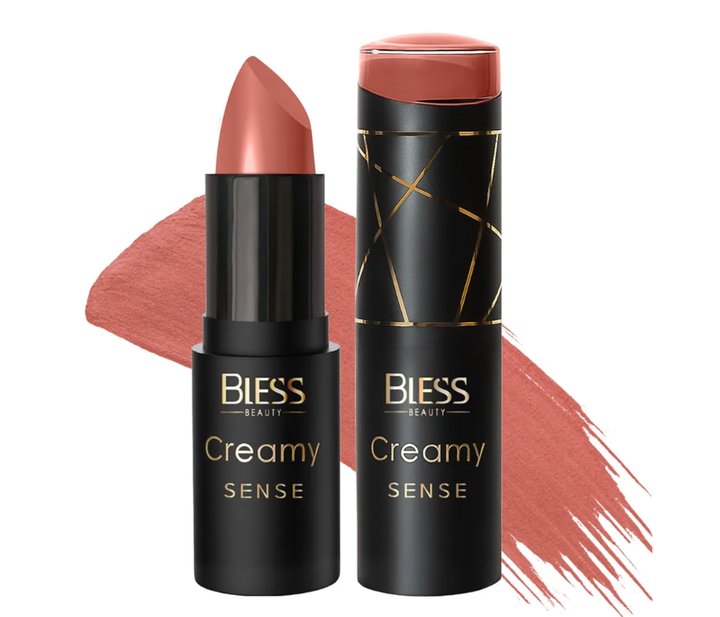 Помада для губ Bless Beauty Creamy Sense №04 (5900960013049) - Фото 1 Помада для губ Bless Beauty Creamy Sense №04 (5900960013049) - зображення 1