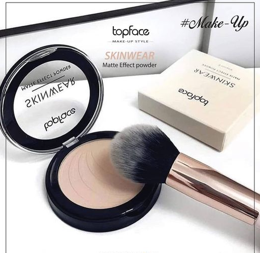 Пудра компактна для обличчя TopFace Skin Wear Matte Effect PT265, 003 Light, 10 г - Фото 8 Пудра компактна для обличчя TopFace Skin Wear Matte Effect PT265, 003 Light, 10 г - зображення 8