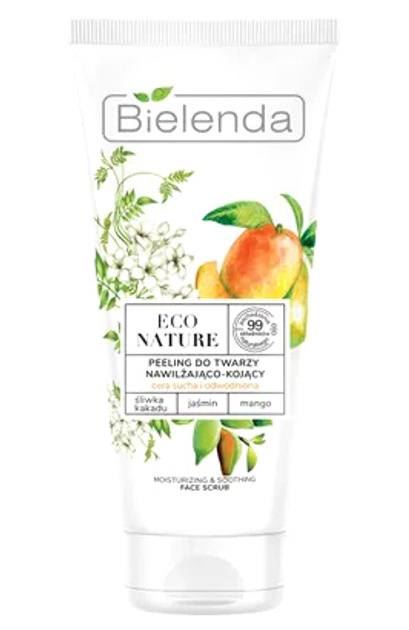 Peeling do twarzy Bielenda Eco Nature 150 g (5902169040550) - obraz 1