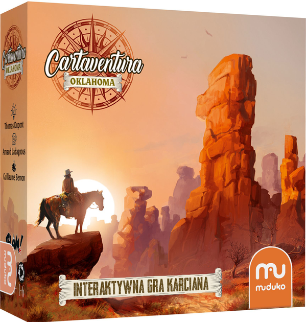 Настільна гра Muduco Cartaventura Oklahoma (5904262956639) - зображення 1