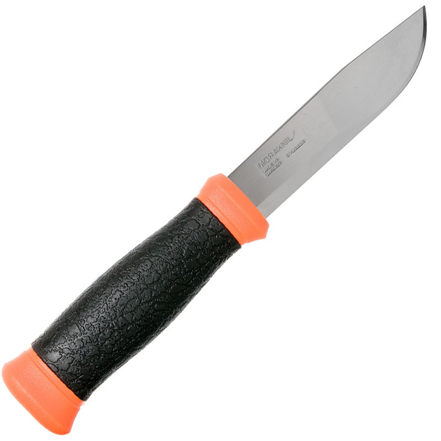 Туристический нож Morakniv из нержавеющей стали Outdoor 2000 MoraKniv 21,8 см (sad0001380) Черно-оранжевый - изображение 1
