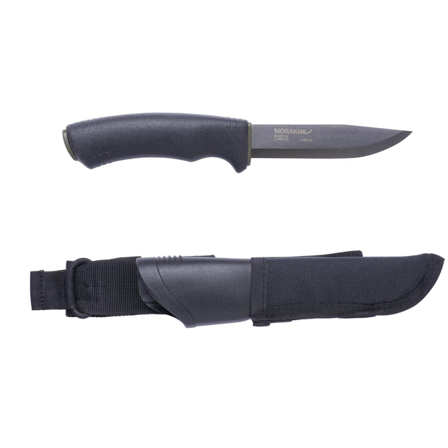 Ніж Morakniv Bushcraft Black Expert вуглецева сталь MoraKniv 26,5 см (sad0001387) Чорний - зображення 1