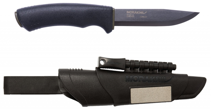 Нож Morakniv Bushcraft Survival Black углеродистая сталь MoraKniv 25,8 см (sad0001399) Черный - изображение 1