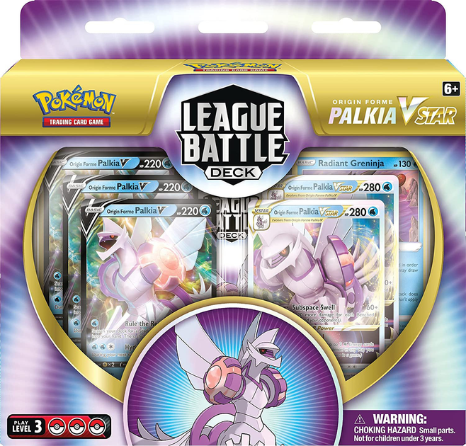 Dodatek do gry planszowej Pokemon Tcg: Origin Forme Palkia Vstar LBD (820650852367) - obraz 1