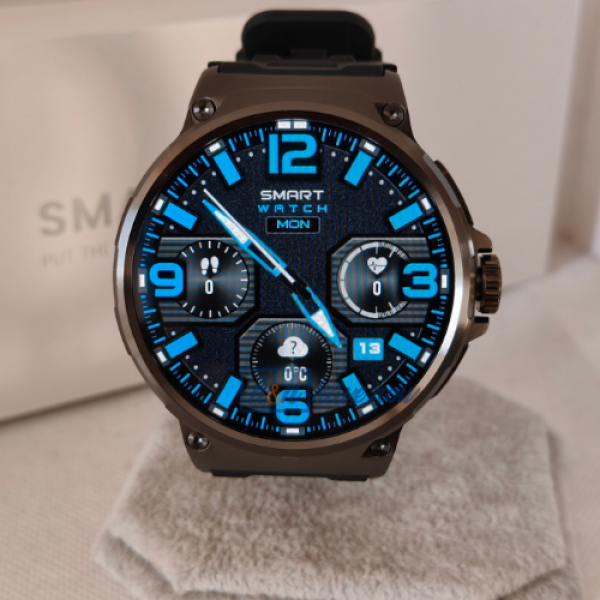 Розумний смарт-годинник Smart Watch W 96 голосовий виклик крокомір тонометр пульсометр українська мова Titanium (001438799) - Фото 7 Розумний смарт-годинник Smart Watch W 96 голосовий виклик крокомір тонометр пульсометр українська мова Titanium (001438799) - зображення 7