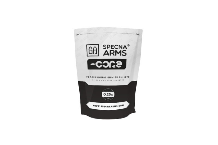 Страйкбольные шары Specna Arms CORE 0.25g 4000шт 1 kg - изображение 1