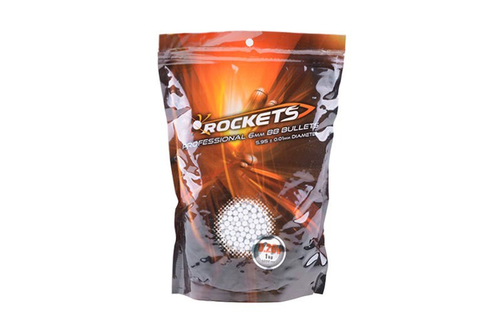 Страйкбольные шары Rockets Professional 0.20g 5000шт 1kg - изображение 1