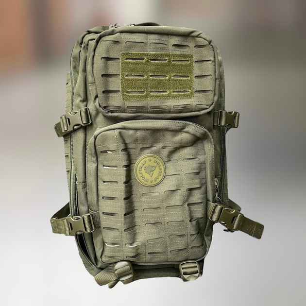 Военный рюкзак 50 л WOLFTRAP, цвет Олива, тактический рюкзак для военных, армейский рюкзак для солдат - изображение 1