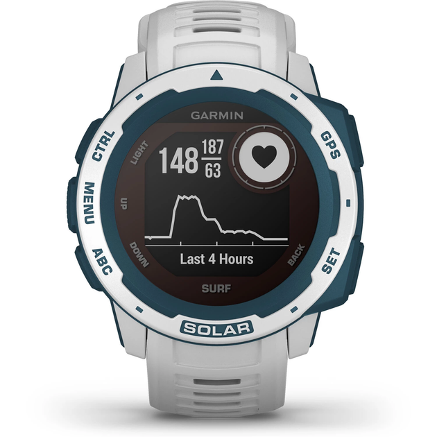 Смарт-часы Garmin Instinct Solar Surf Edition Cloudbreak (010-02293-08/18) - изображение 8