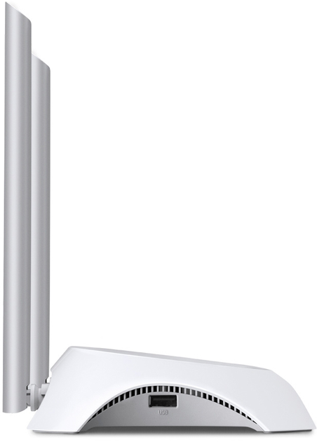 Маршрутизатор TP-LINK TL-MR3420 WiFi4 / N300/ 100Мбіт/с / USB 3G/4G - зображення 3