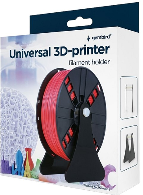 Нитка для картриджа Gembird PLA 1.75 мм Purple (3DP-PLA1.75-01-PR) - зображення 5