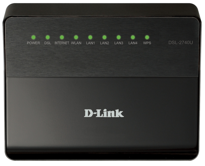 Маршрутизатор D-Link DSL-2740U - зображення 1