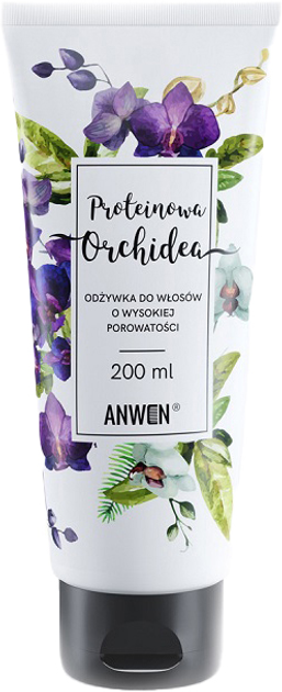 Odżywka Anwen Proteinowa Orchidea do włosów o wysokiej porowatości 200 ml (5907222404096) - obraz 1