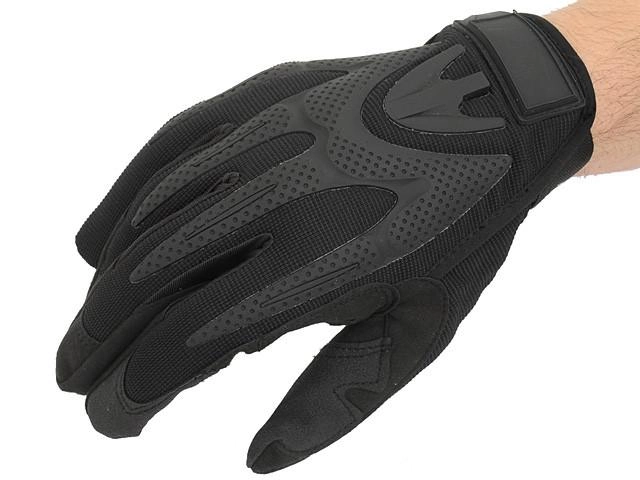 Тактические перчатки полнопалые Military Combat Gloves mod. II (Size L) - Black [8FIELDS] - изображение 1