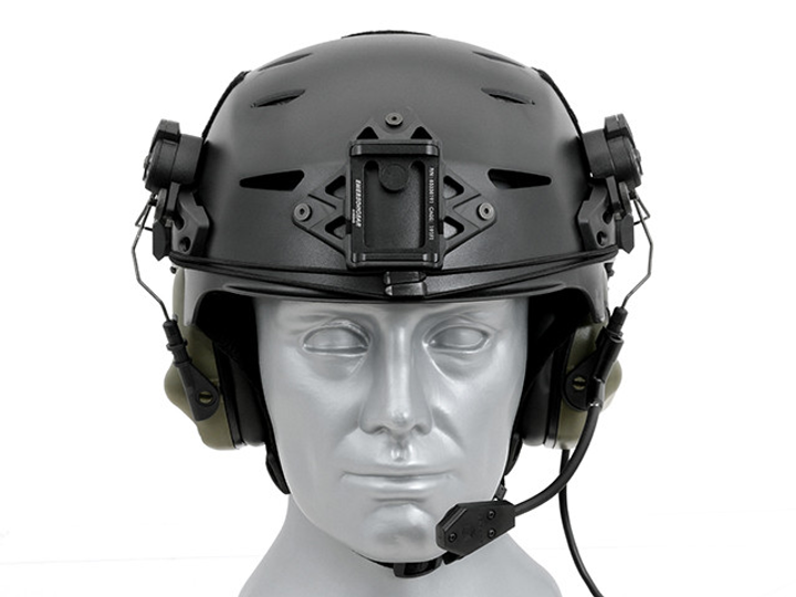 M32H Активные наушники с микрофоном для каски EXF - FG [EARMOR] - изображение 2