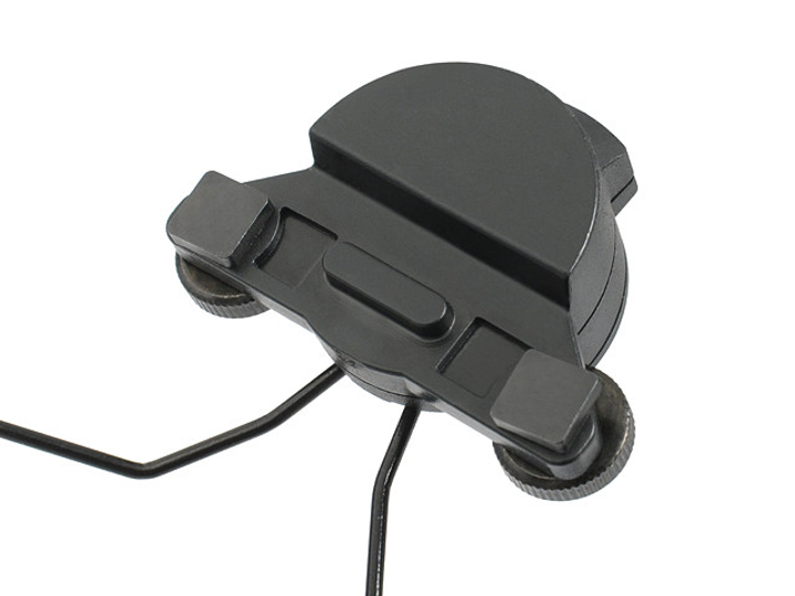 Монтаж активних навушників M31/32 на планки шолома EXFIL (комплект 2шт) - Black [Earmor] - зображення 2
