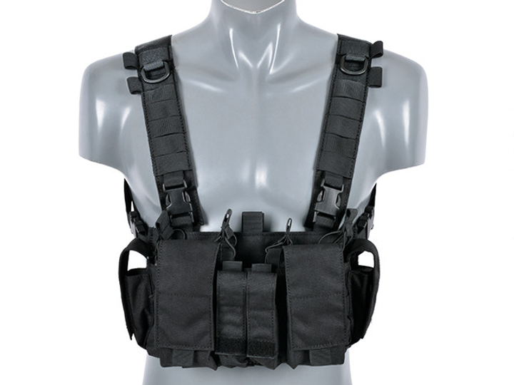 Патрульний нагрудник Chest Rig - Black [8FIELDS] - зображення 1