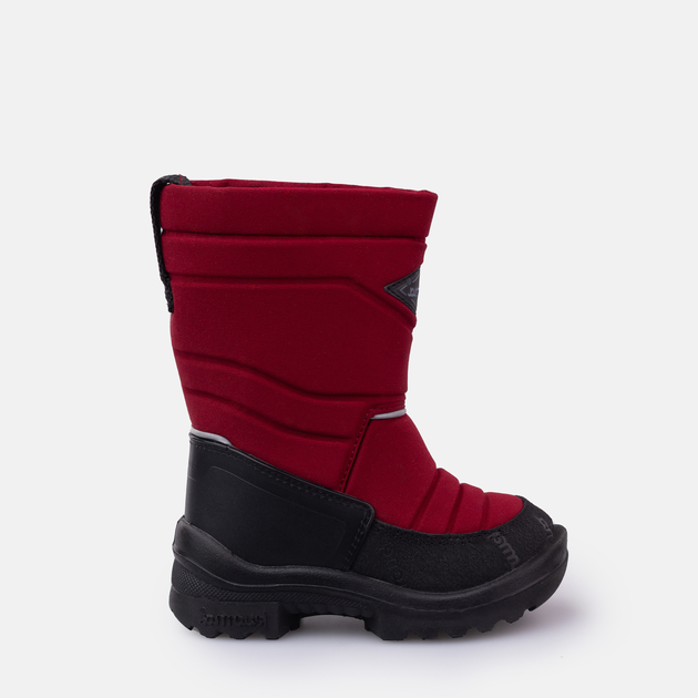Дитячі зимові чоботи-дутики для дівчинки Kuoma Putkivarsi wool 1303-08 25 16.1 см Бордові (6410901408258) - зображення 3