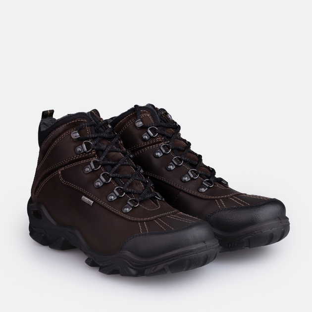 Zimowe buty trekkingowe męskie wysokie Imac 254018 3474/011 41 26.5 cm Brązowe (2540180410360) - obraz 2