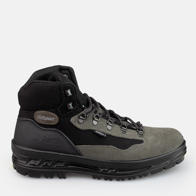 Чоловічі черевики для трекінгу з мембраною Grisport 399SV624G 47 31.5 см Чорно-зелені (5904292130153) - зображення 1
