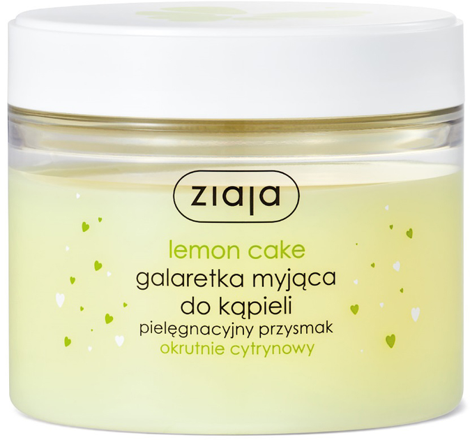 Galaretka myjąca do kąpieli Ziaja Lemon Cake 260 ml (5901887044796) - obraz 1