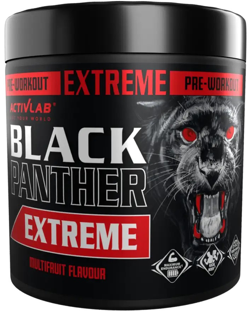 Odżywka przedtreningowa ActivLab Black Panther Extreme 300 g Owocowy (5907368801742) - obraz 1